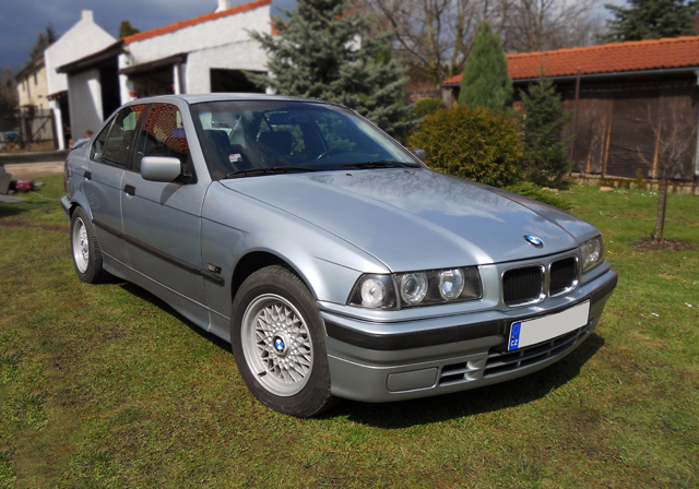 bmw e36 325td arktissilber