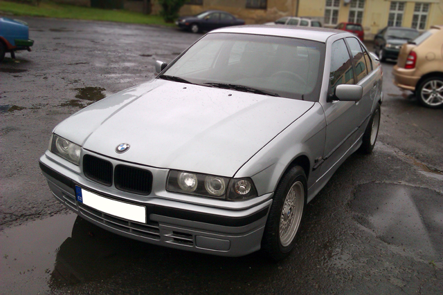 bmw e36 325td arktissilber