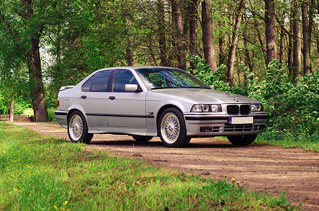 bmw e36 325td arktissilber