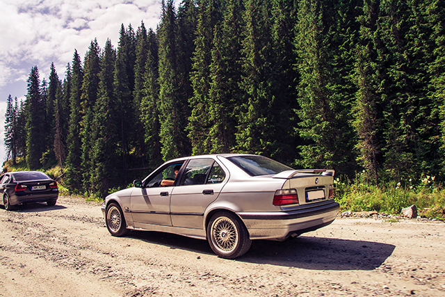 bmw e36 325td transfagarasan